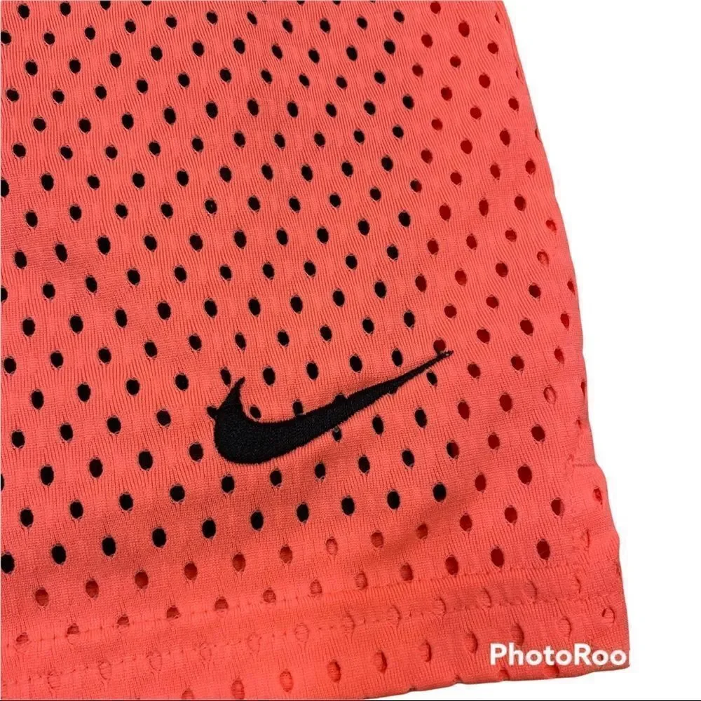 Girls Nike Lava Glow Lined Mesh‎ Athletic Shorts Size Medium